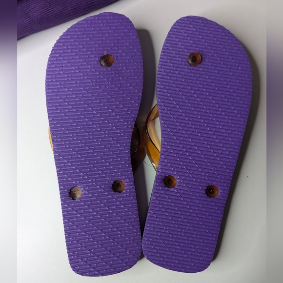 Escada purple beach tote - Picture 3 of 8